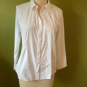 Crisp white blouse to wear with everything